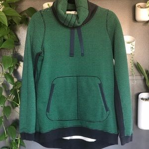 Lululemon Striped Funnel Pullover Sweatshirt - 6